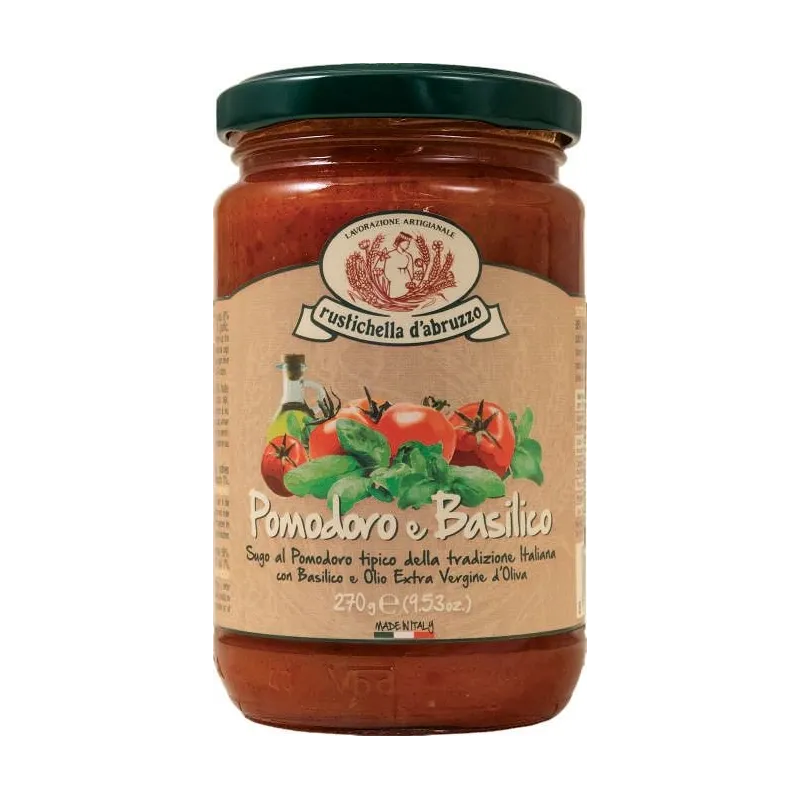 Sugo Pomodoro Basilico 270gr 'Rustichella d' Abruzzo'