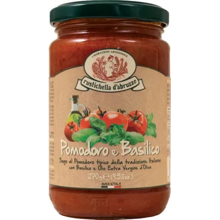 Sugo Pomodoro Basilico 270gr 'Rustichella d' Abruzzo'