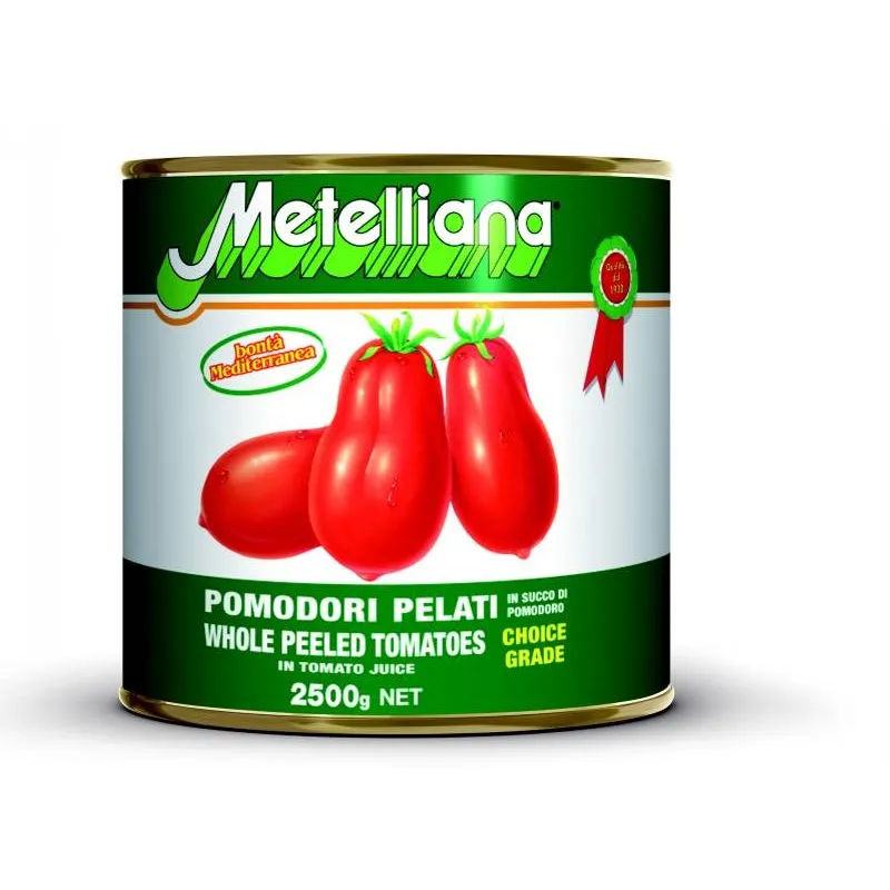 Pomodori Pelati  6 x 2.5kg 'Metelliana'