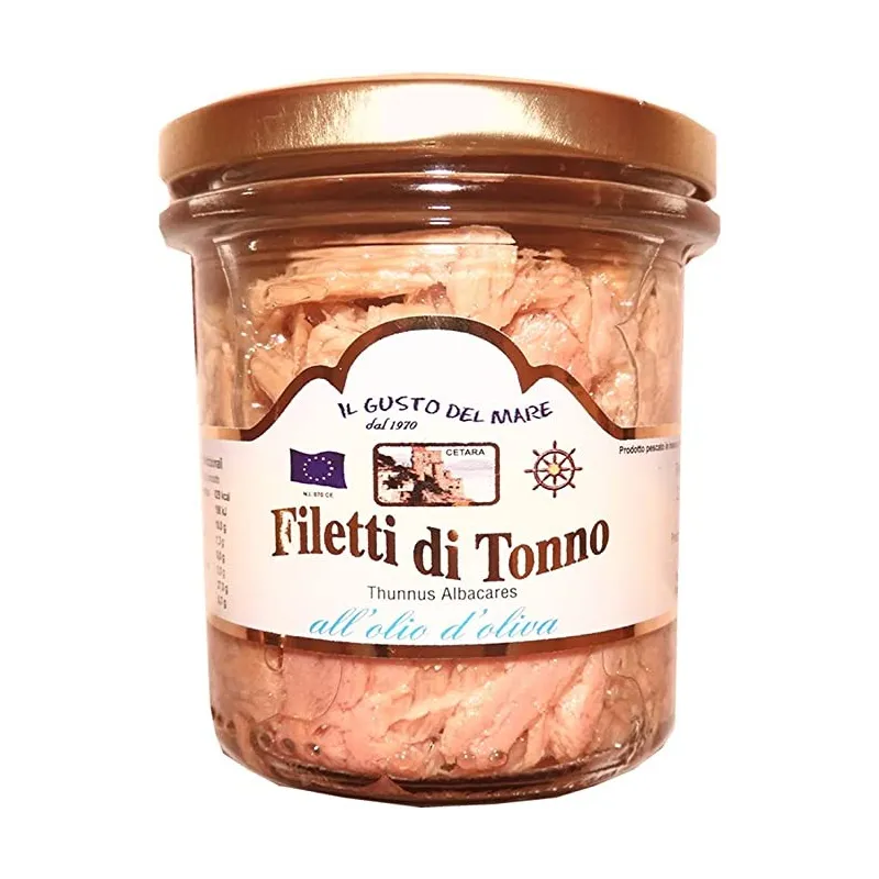 Tranci di Tonno in olio 540 gr / Plakje Tonijn in Olie