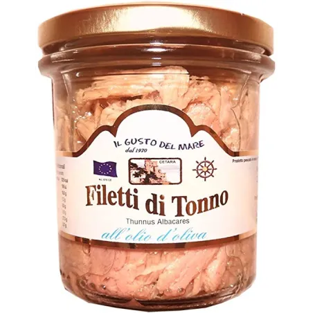 Tranci di Tonno in olio 540 gr / Plakje Tonijn in Olie