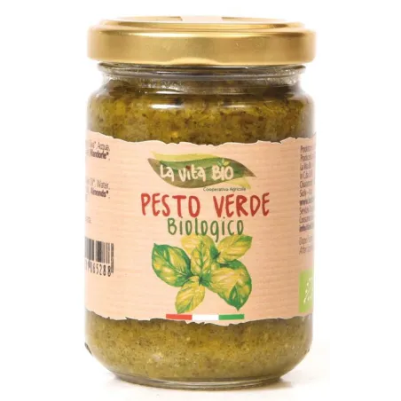 Pesto verde 130gr biologico 'La Vita Bio'