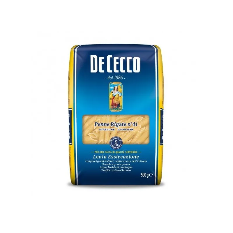 Penne rigate De Cecco 24 x 500gr