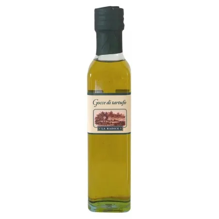 Olio extra vergine al Tartufo Bianco ' le Gocce' 250ml / Witte Truffel Olie