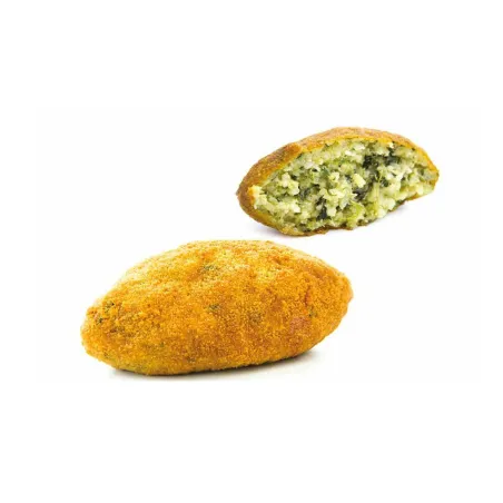 TOP QUALITY - Arancino Spinaci Mozzarella fatto a mano  30 x 220gr / Spinazie Mozzarella Handgemaakt