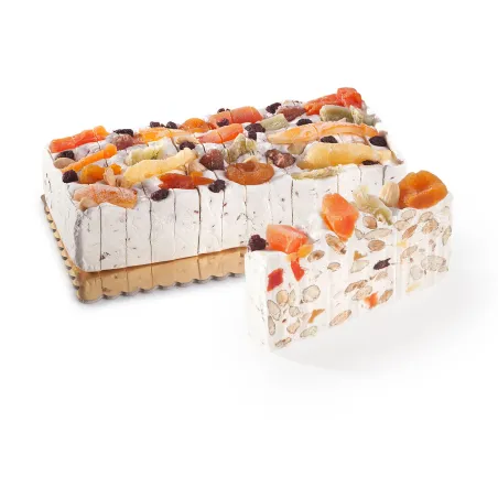 Torrone Tenero Frutta 2,2kg / Zachte Nogataart fruit