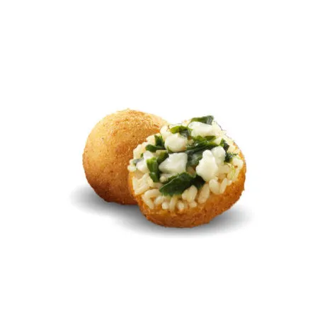 TOP QUALITY - Arancino Mignon Spinaci Fatto A Mano 180 X 33g (6kg) / Spinazie Handgemaakt