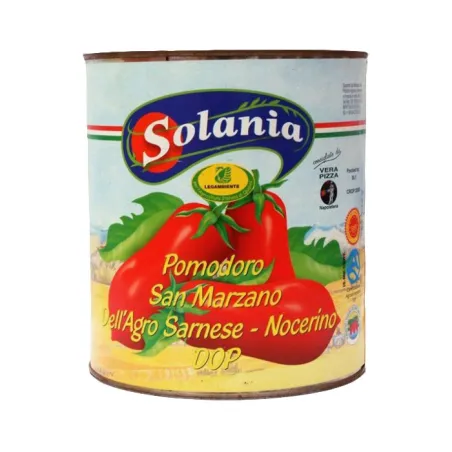Pomodoro Pelati S. Marzano Agro Nocerino Sarnese Dop 6 x 3 kg / Gepelde Tomaat