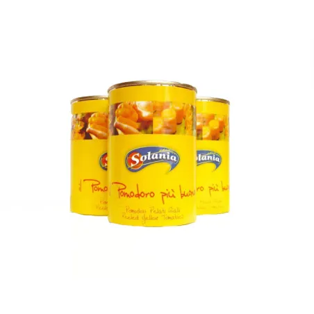 Pomodori Pelati Gialli 24 x 500gr / Gepelde Gele Tomaten
