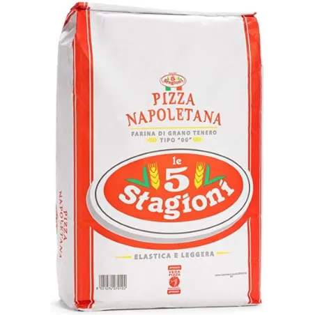 Farina 00 Napolitana 5 Stagioni 25 kg 'Agugiaro' / Bloem