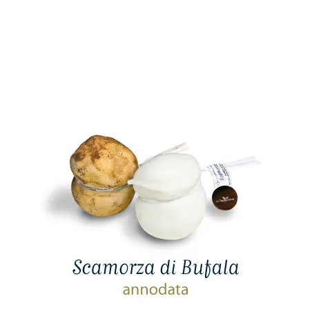 Scamorza Bianca 6 x 350gr / Wit (niet gerookt)