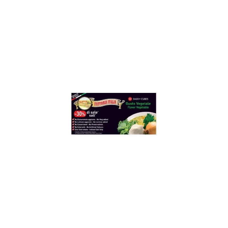 Dado vegetale  12 x 110gr 'Linea Top' / Groente Bouillonblokje