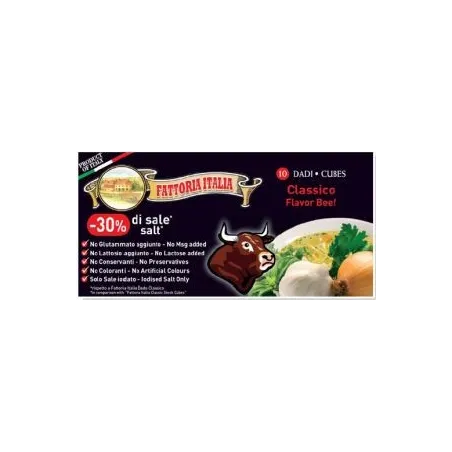 Dado Classico alla Carne 12 x 110gr ' Linea top' / Vlees Bouillonblokje