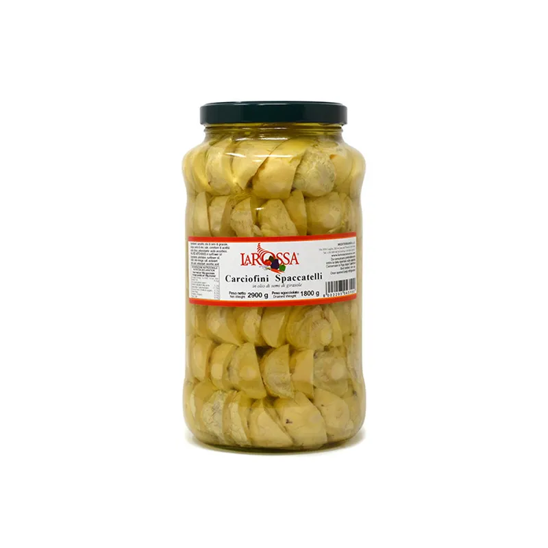 Carciofini Spaccatelli all'Olio 3000gr "La Rossa" / Stukjes Artisjokken in Olie