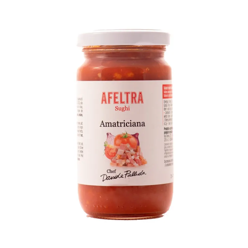 Sugo Amatriciana Afeltra 12 X 190 Gr / Varkenswang
