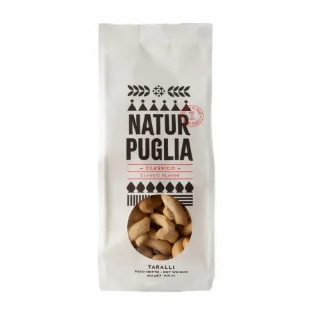 Taralli all' Olio extra vergine 12 x 250gr / Extra Virgin Olijfolie