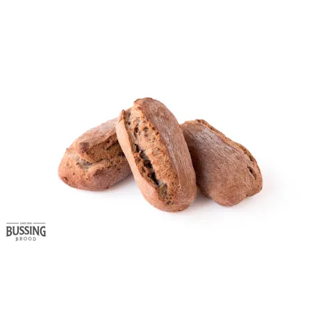 Brustiek Lunch Pane Nero 4x8x120gr / Bruin Brood