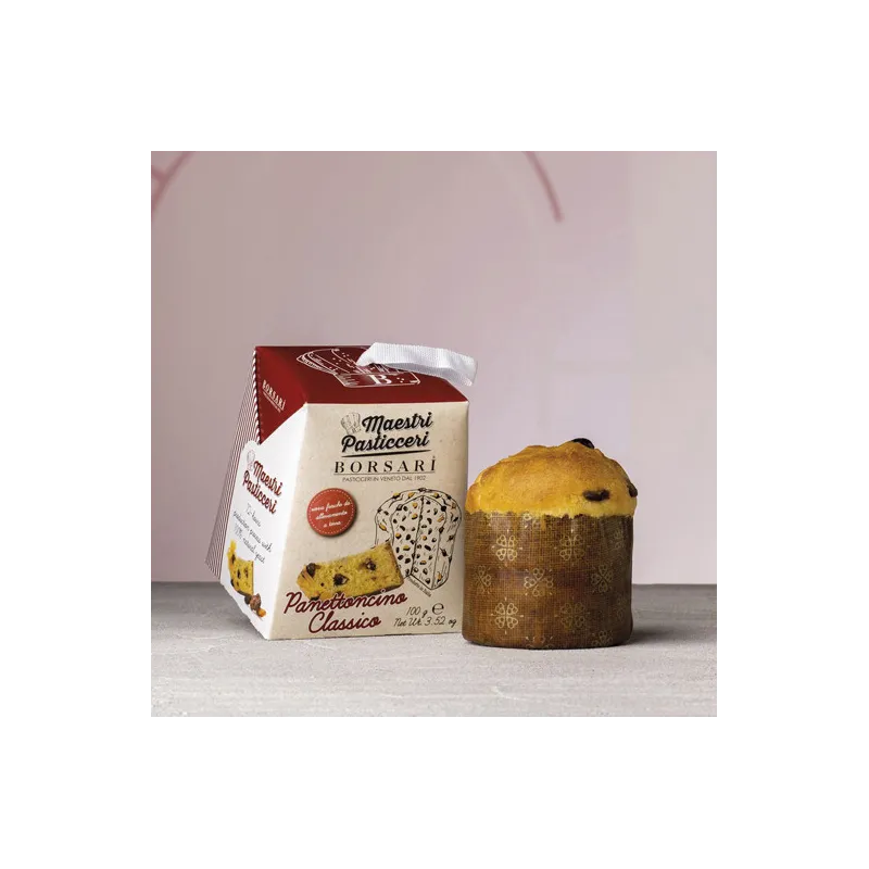 Panettoncino classico alto astucciato 24 x 100gr cod. 4945