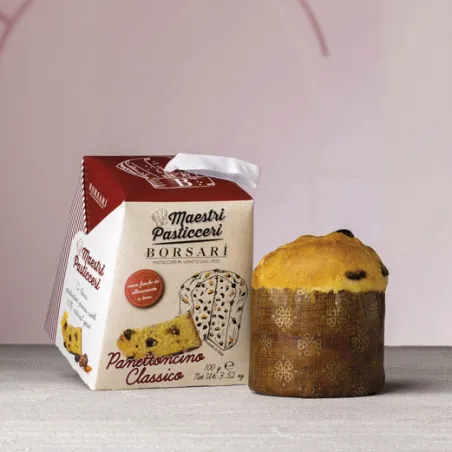 Panettoncino classico alto astucciato 24 x 100gr cod. 4945