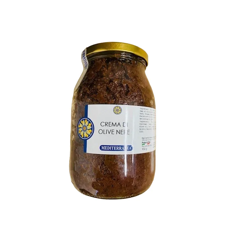 Crema di Olive Nere 950gr 'La Vita Bio' / Zwarte Olijven Tapenade