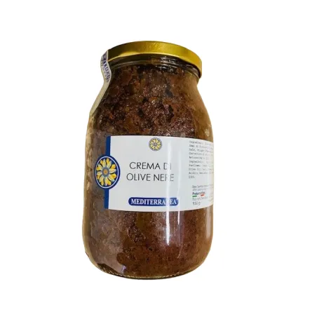 Crema di Olive Nere 950gr 'La Vita Bio' / Zwarte Olijven Tapenade