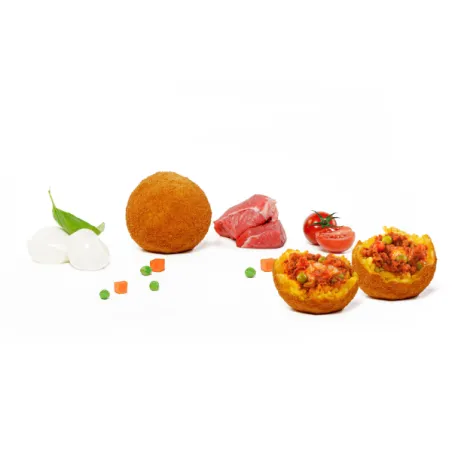 TOP QUALITY - Arancino Mignon Ragu Fatto A Mano 180 X 33g (6kg) / Handgemaakt