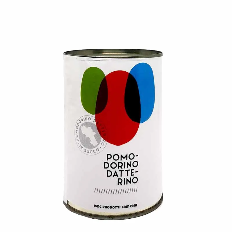 Pomodoro Datterino Intero in Succo 24 x 400 gr / Tomatjes