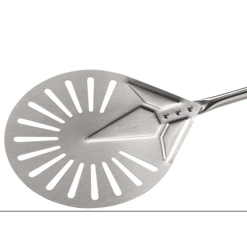 Palettino Pizza Inox Forato 23 cm I-23F / Draaischep