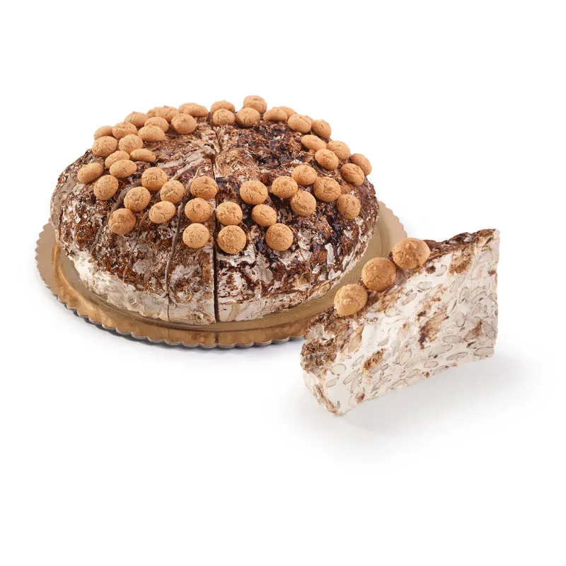 Torta torrone tenero Amaretto 4kg / Zachte Nogataart
