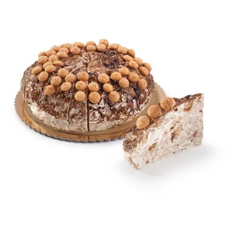 Torta torrone tenero Amaretto 4kg / Zachte Nogataart