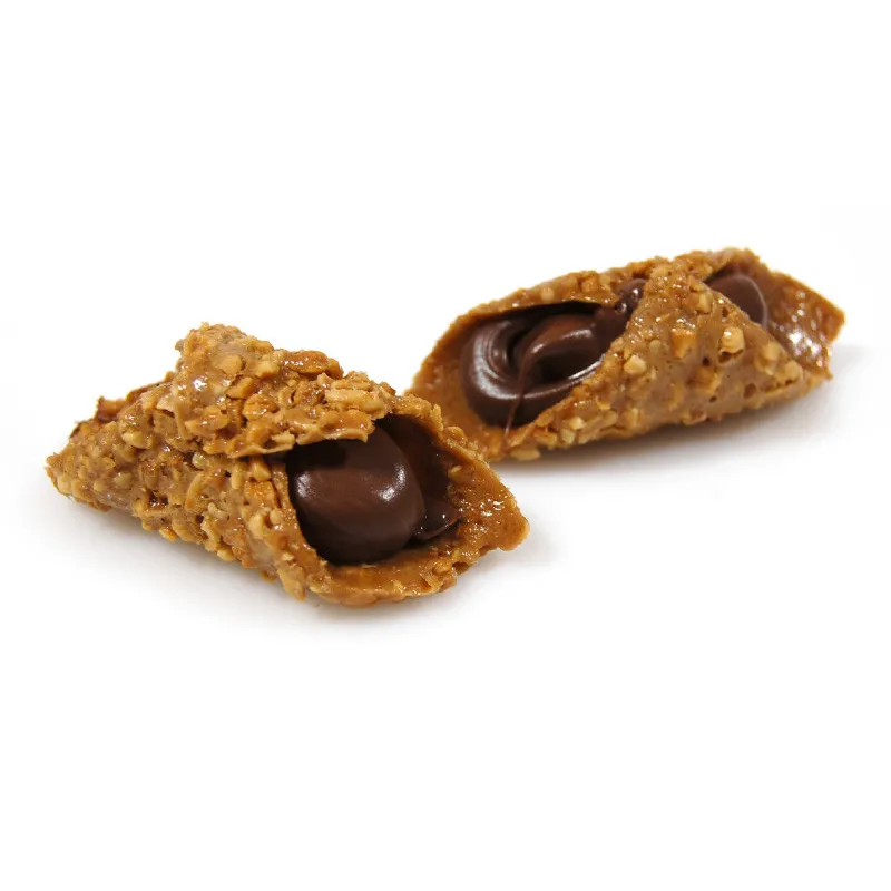 Cannoli Croccanti Arachidi al Cioccolato 30 Stuks / Pinda's Chocolade