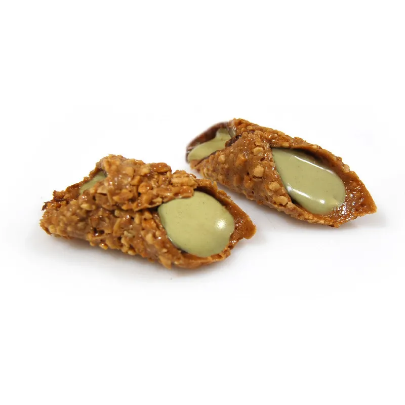 Cannoli Croccanti Arachidi al Pistacchio 30 Stuks / Pinda's Pistache