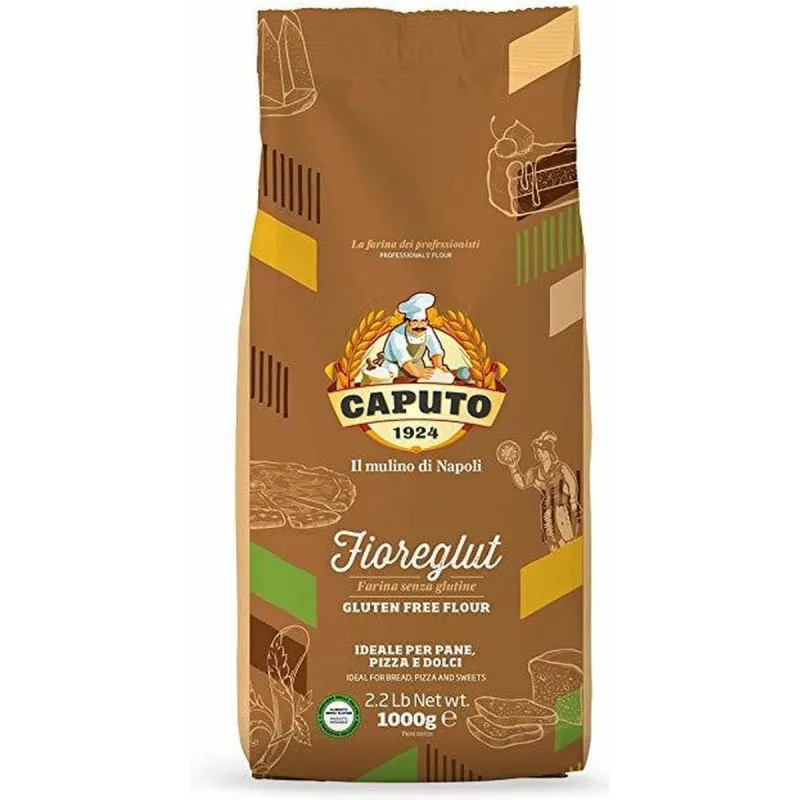 Farina per pizza senza glutine 1kg / glutenvrij bloem
