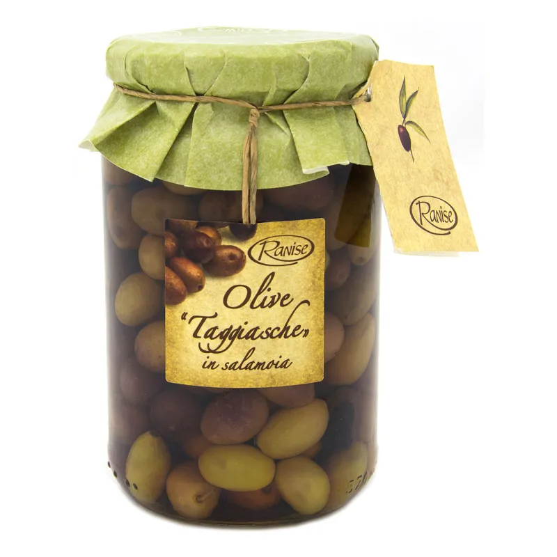 Olive Taggiasche in salamoia 220gr / Olijven
