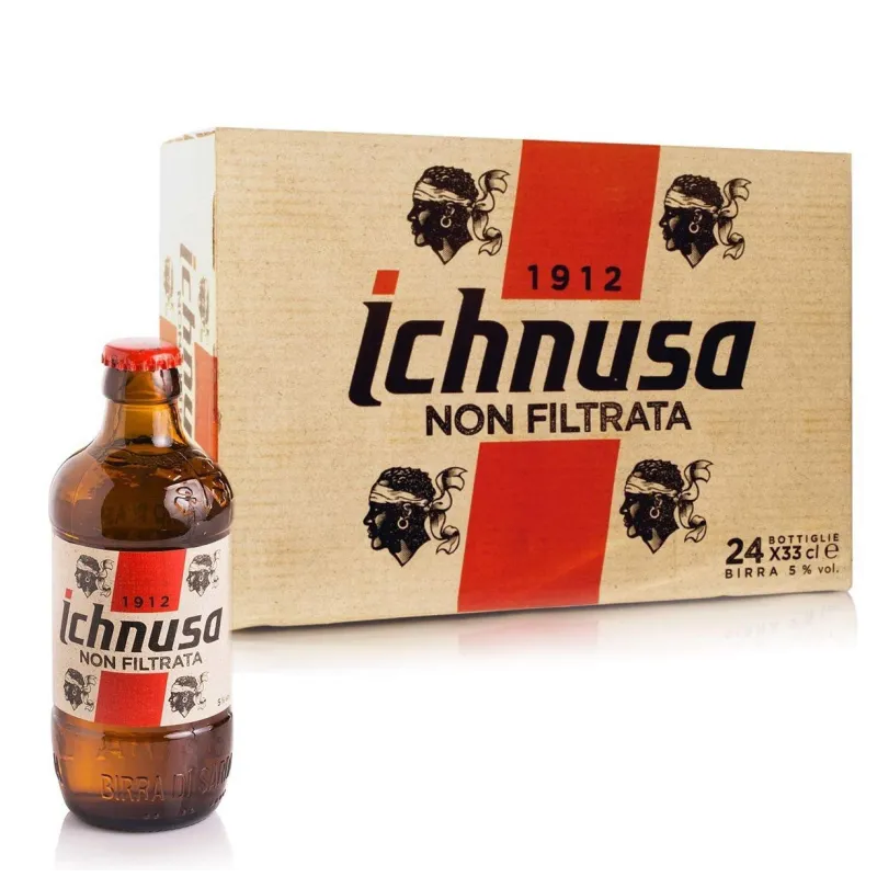 Birra Ichnusa non Filtrata 24 x 33 cl