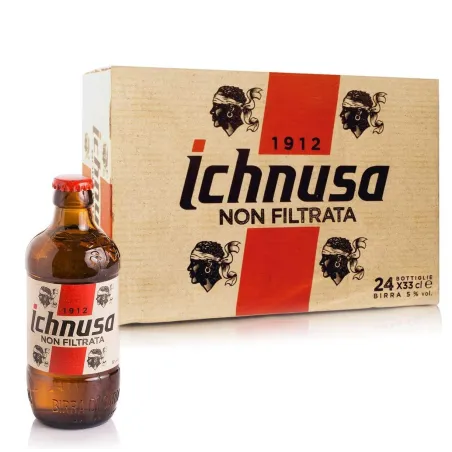 Birra Ichnusa non Filtrata 24 x 33 cl