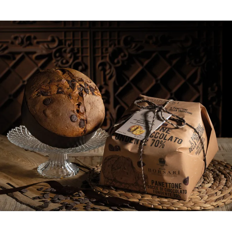 Panettone Cioccolato Fondente 70% 6 x 1 Kg cod. 2265
