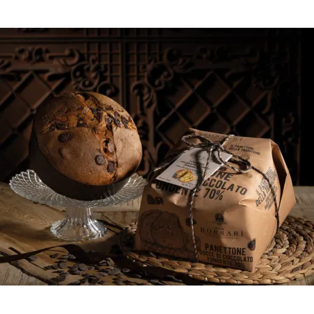 Panettone Cioccolato Fondente 70% 6 x 1 Kg cod. 2265