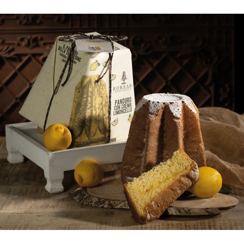 Pandoro Crema Limoncello Incartato a mano 6 x 850 gr cod. 4926