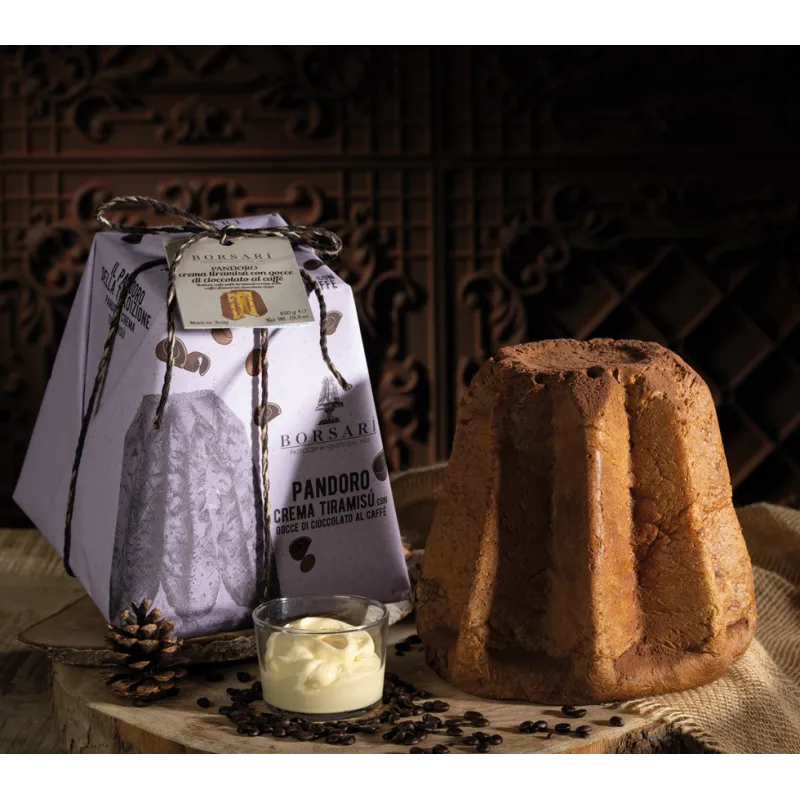 Pandoro Gocce Cioccolato Tiramisu 6 x 850gr cod. 2613