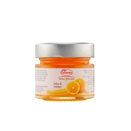 Salsa Arancia Dolce & Piccante 6 x 120 gr / Sinaasappelsaus Zoet & Pittig