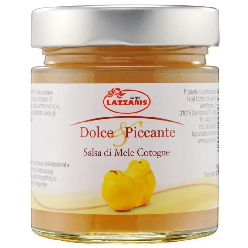 Salsa di Mele Cotogne Dolce & Piccante 6 x 120 gr / Appelsaus Zoet & Pittig
