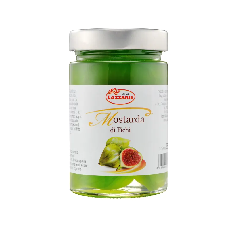 Mostarda di fichi 370gr ' Lazzaris' / Vijgen Mosterd