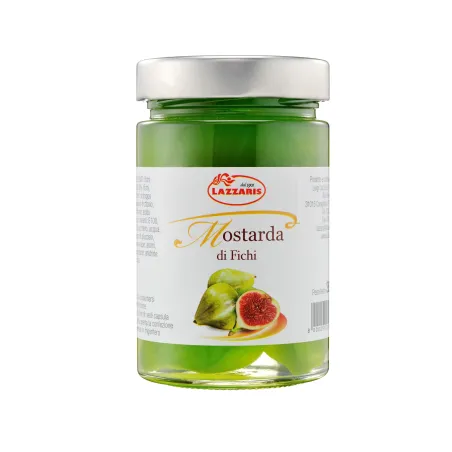 Mostarda di fichi 370gr ' Lazzaris' / Vijgen Mosterd