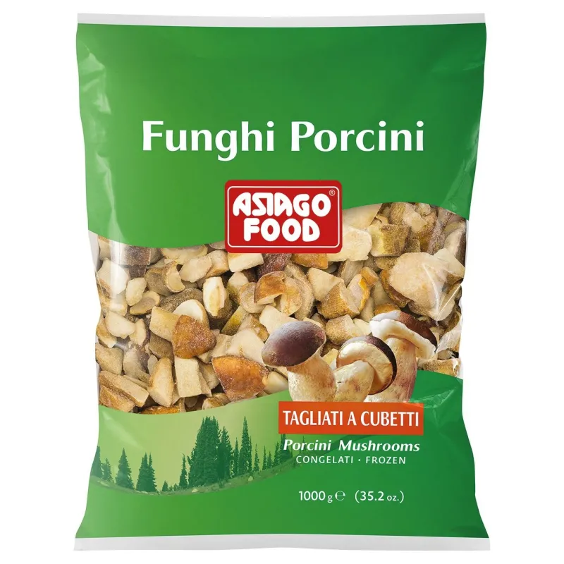 Porcini cubi congelati kg 1 / Eekhoornbroodjes Blokjes Diepvries