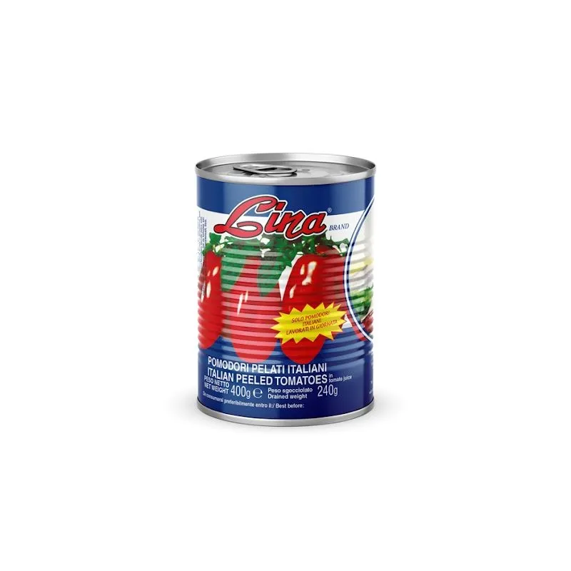Pomodori Pelati 'Excellent' 24 x 400gr 'Lina Brand'
