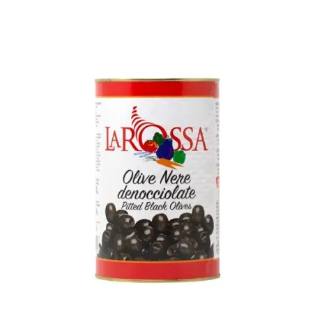 Olive Nere Denocciolate 'La Rossa' 4100ml / Ontpitte Zwarte Olijven
