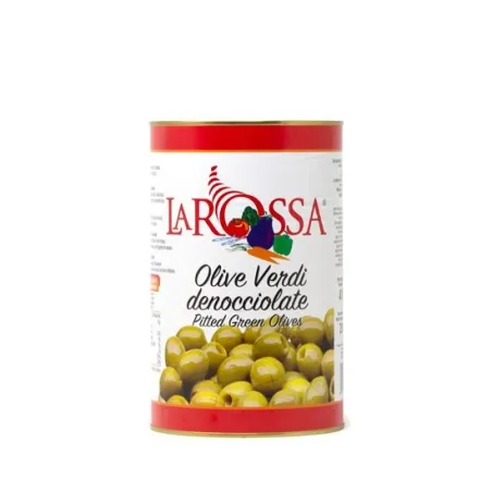 Olive Verdi Denocciolate 'La Rossa' 4100ml / Ontpitte Groene Olijven