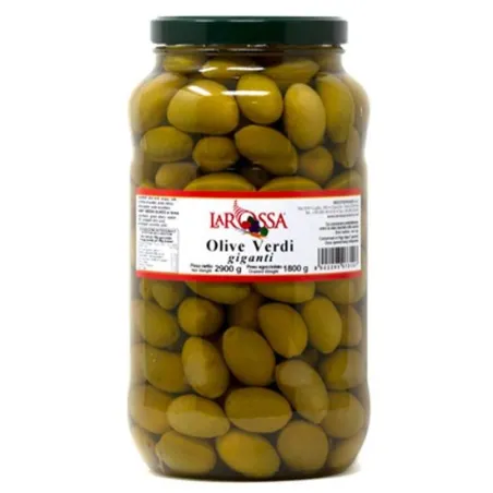 Olive Verdi Giganti 'La Rossa' 3100ml / Grote Groene Olijven
