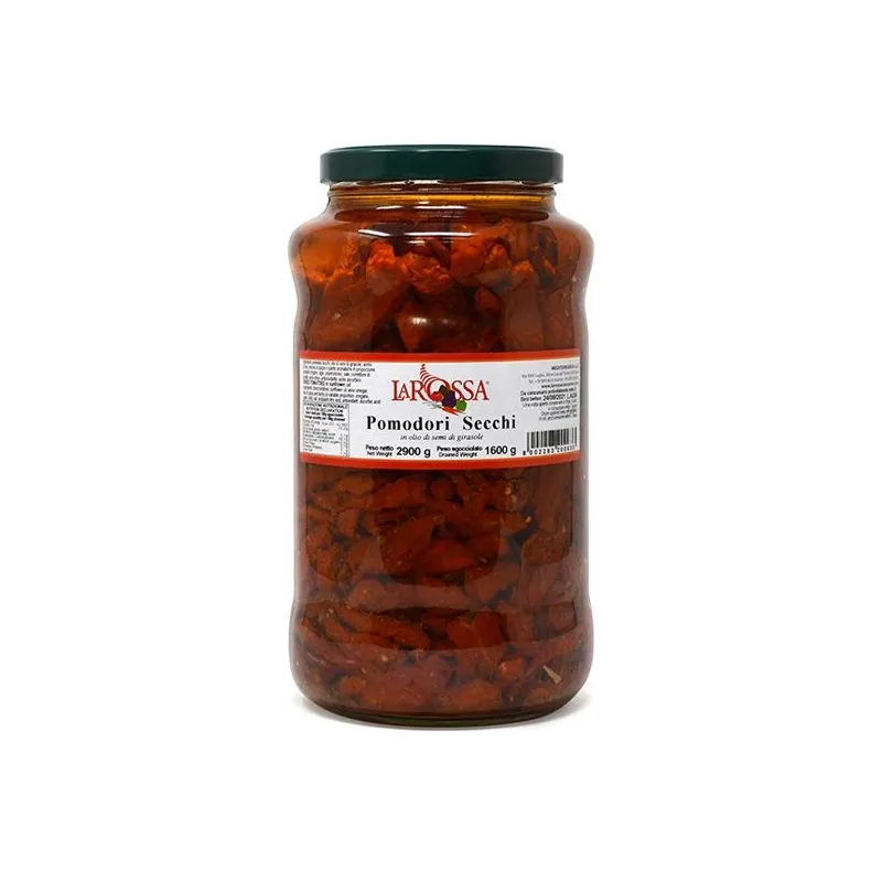 Pomodori secchi in olio 'La Rossa'  2900 g / Gedroogde Tomaten in Olie